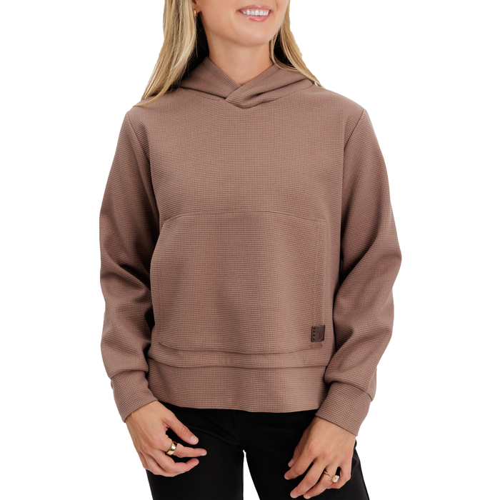 Waggle Lakeside Women's Waffle Knit Hoodie