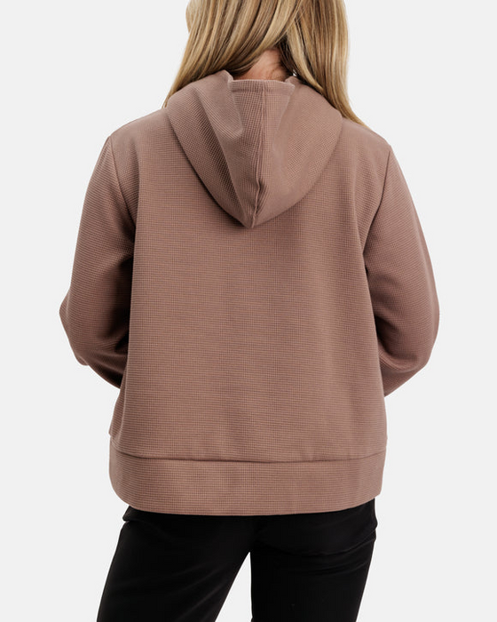 Waggle Lakeside Women's Waffle Knit Hoodie