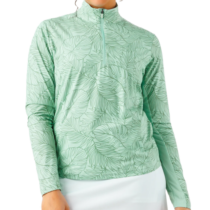 Waggle Lost In The Palms Women's Refresh Quarter Zip