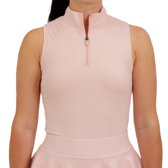 Waggle Match Play Women's Sleeveless Mock Neck