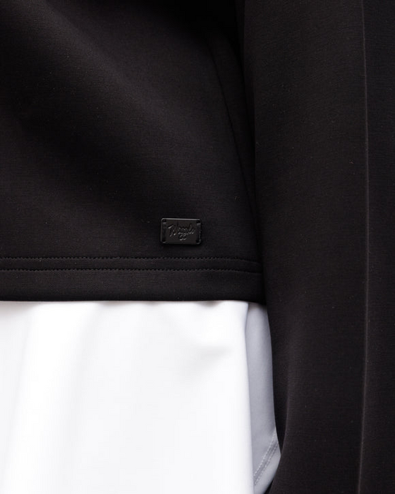 Waggle Plume Women's Funnel-Neck Sweatshirt