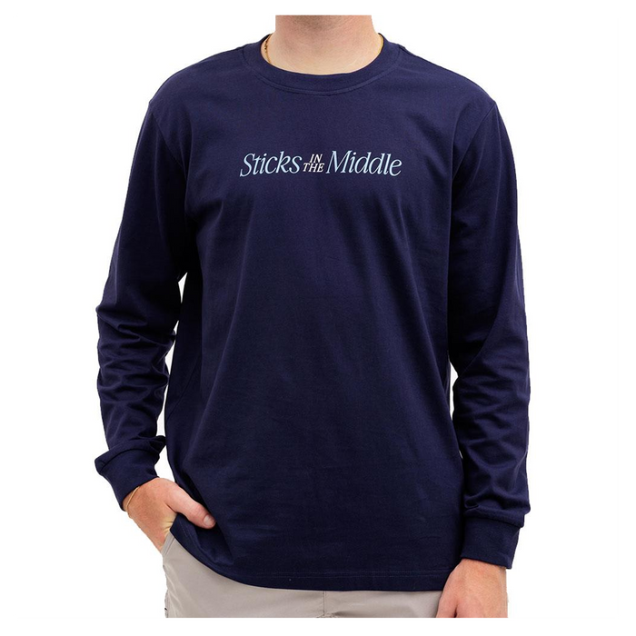 Waggle Sticks In The Middle Long-Sleeve T-Shirt