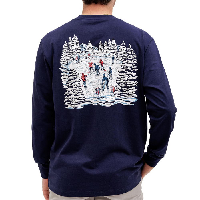 Waggle Sticks In The Middle Long-Sleeve T-Shirt