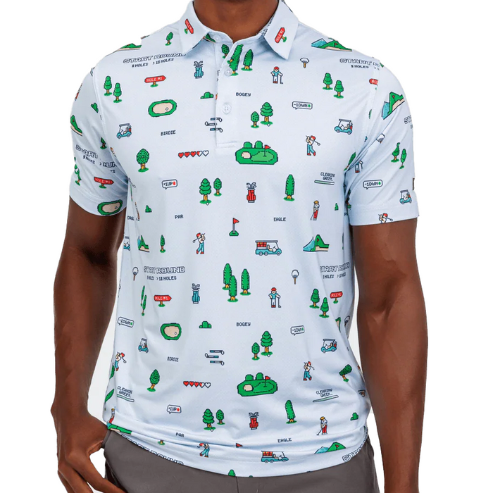 Waggle Super Waggle Bros Men's Polo