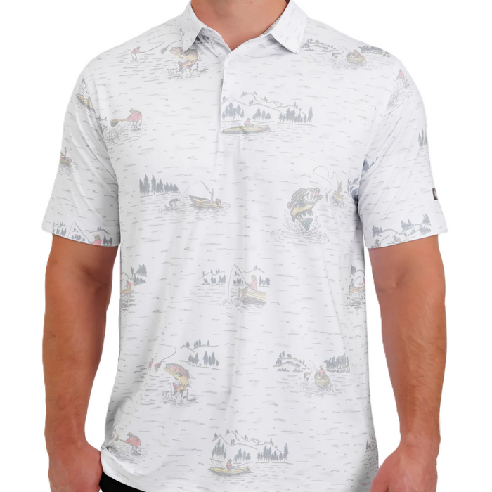 Waggle Tight Lines Men's Polo