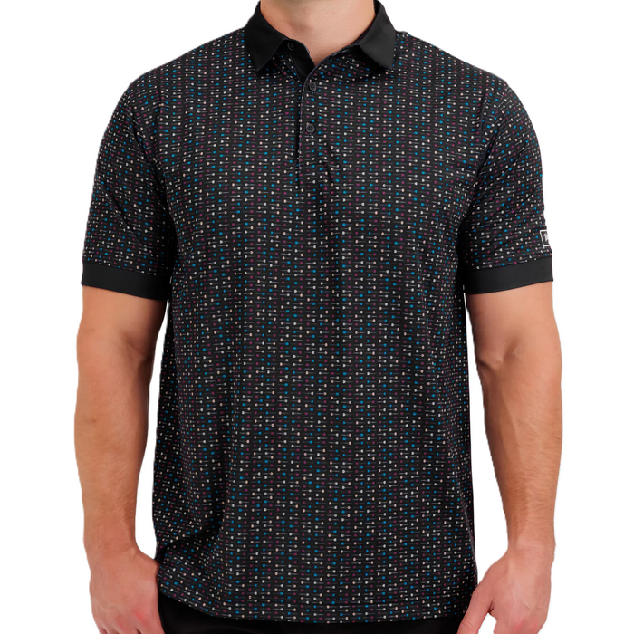 Waggle Throwing Darts Men's Polo